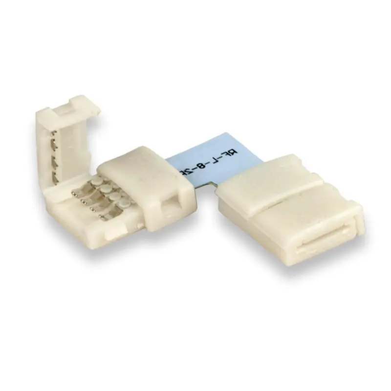 Vedd meg most Klipsz sarok összeköto (max. 5A) C1-210 2 pólusú IP20 flexszalagokhoz, széles 12mm, osztásköz>12mm
