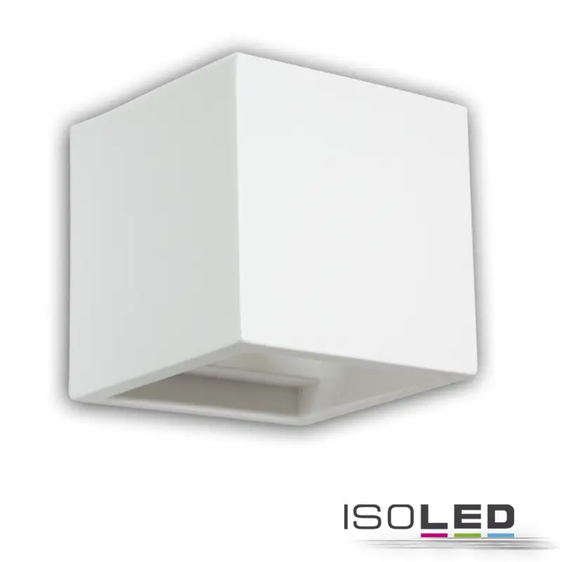 LED Gipsz fali lámpa, G9, kocka alakú Expressz szállítás