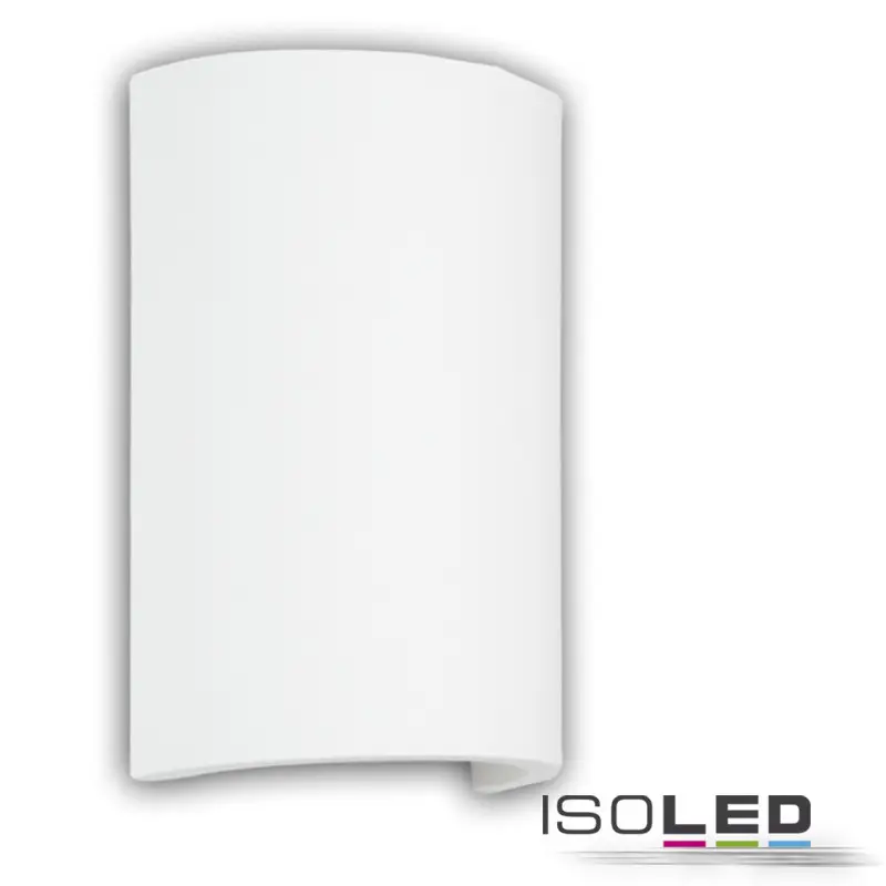 Ajánlat LED gipsz fali lámpa, 2x3 W, UP&DOWN, kerek, meleg fehér
