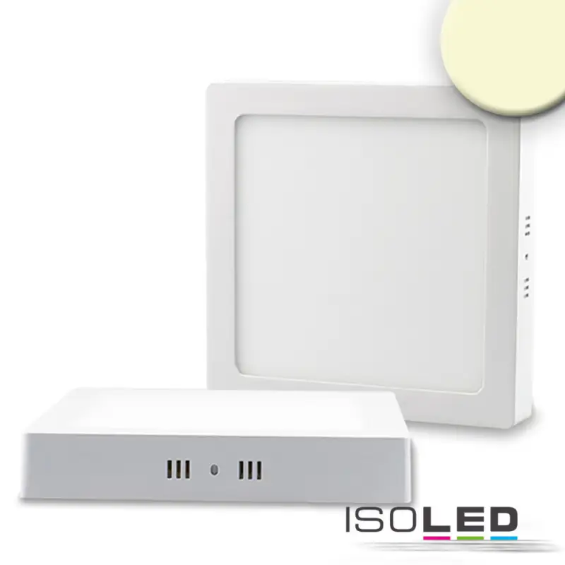 LED mennyezeti lámpa, fehér, 18 W, négyszögletes, 220x220 mm, meleg fehér Legjobb ár