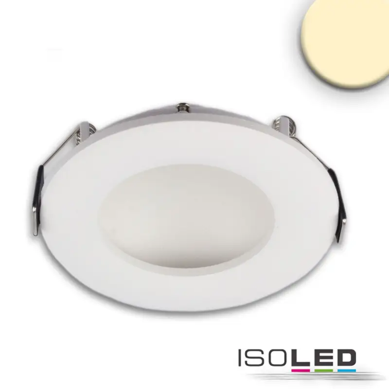 LED mélysugárzó LUNA, 8W, indirekt fény, fehér, meleg fehér Szuper akció
