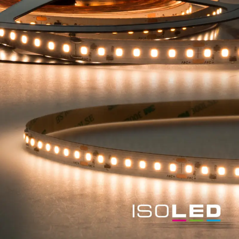 Ne maradj le LED CRI930 teljes spektrumú lineáris flexibilis szalag, 24V, 14W, IP20, meleg fehér, 160 LED/m