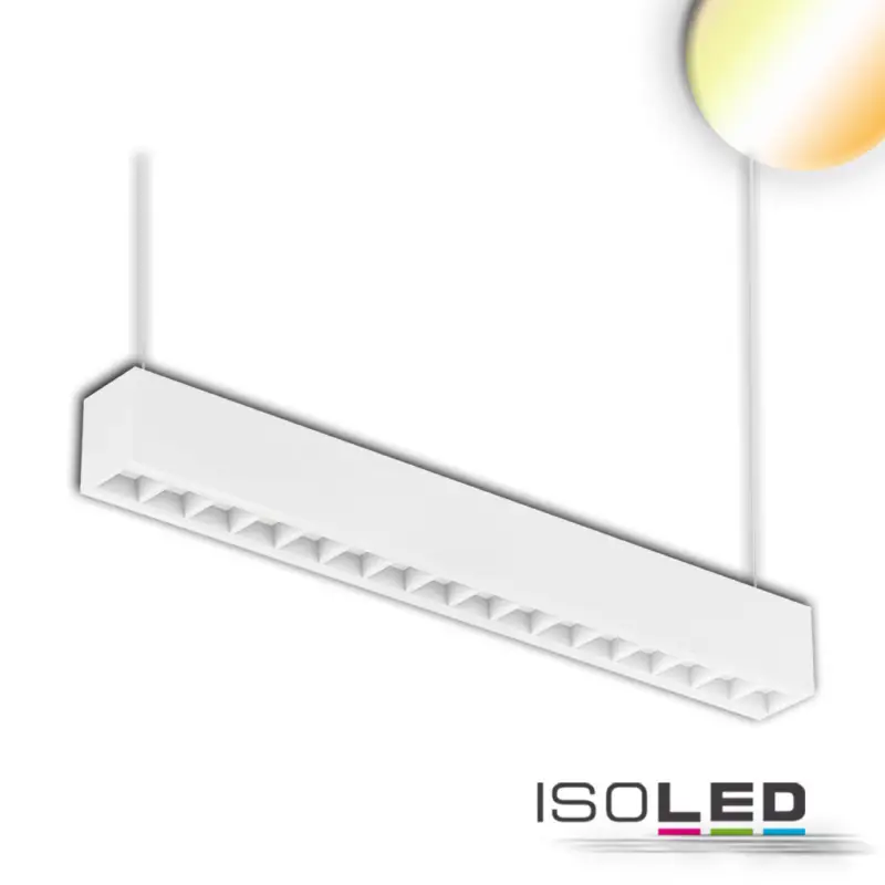 Kedvezményes ár LED függesztett lámpa lineáris 20W,sorolható,fehér,ColorSwitch3000-3500-4000K
