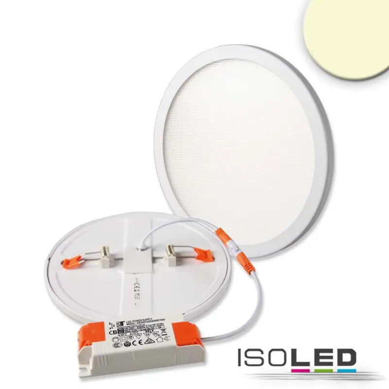 Különleges ajánlat LED mélysugárzó Flex 15W, prizmás, 120°, lyukkivágás 50-160mm , melegfehér, dimmelheto