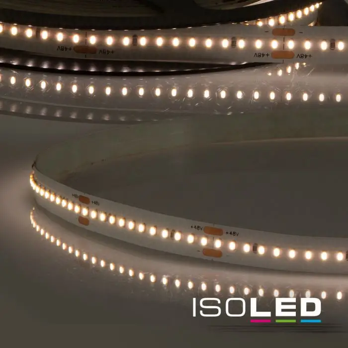 LED CRI930 Lineáris 48V flexibilis szalag, 8W, IP20, meleg fehér, 30 méter, 240 LED/m Ajánlat