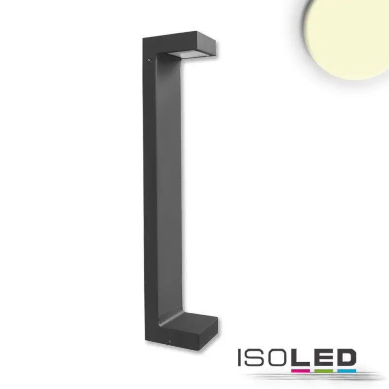 LED kerti lámpa, POLLER-1, 60 cm, 7 W, homok fekete, meleg fehér Legkelendőbb