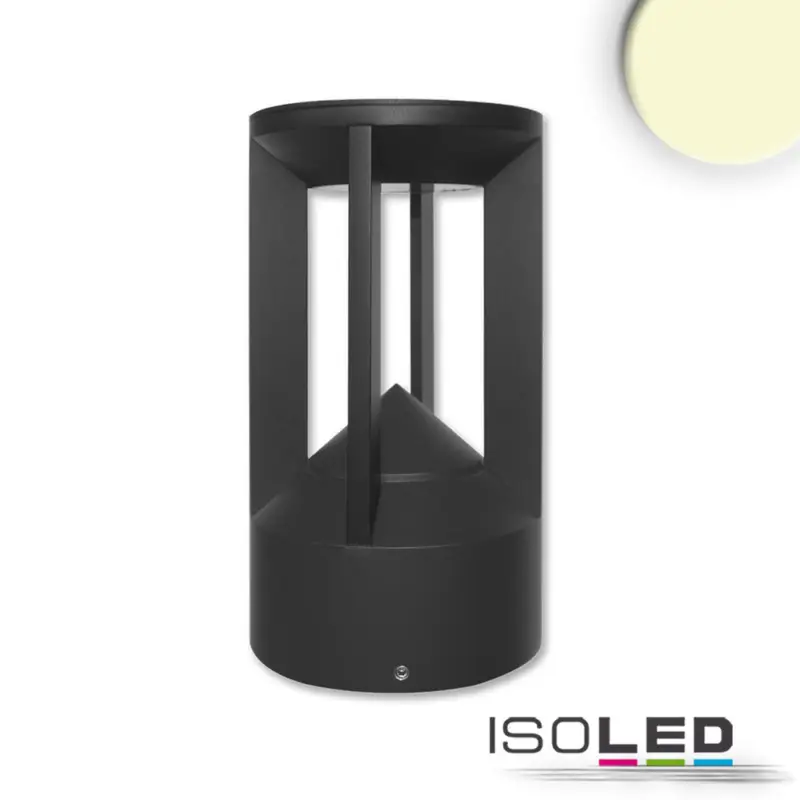 Utolsó esély LED kerti lámpa,POLLER-4, 9 W, homok fekete, meleg fehér