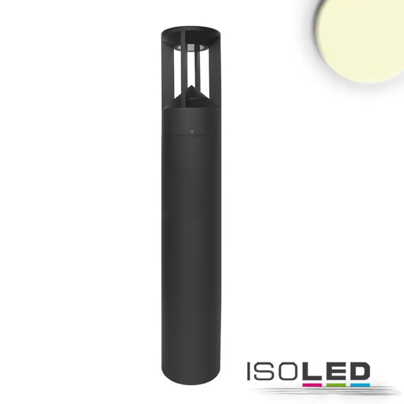Kihagyhatatlan ajánlat LED kerti lámpa, POLLER-4, 80 cm, 9 W, homok fekete, meleg fehér