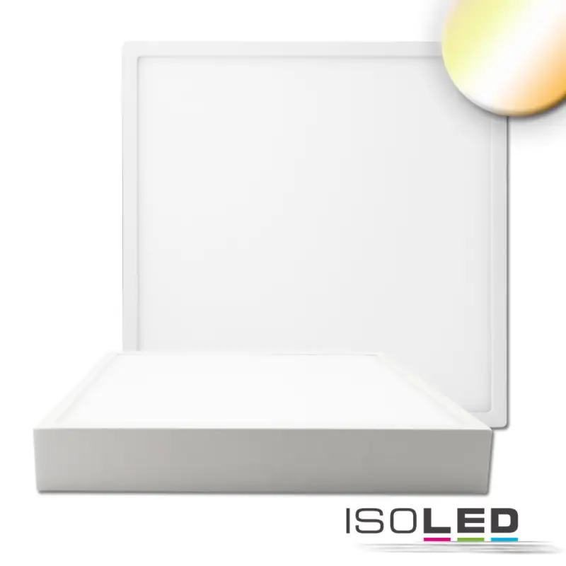 Biztonságos fizetés LED mennyezeti lámpatest PRO fehér, 30W, 300x300mm, ColorSwitch 2700|3000|4000K, dimmelheto