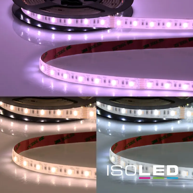 LED AQUA RGB+WW+KW flexibilis szalag, 24V, 20W, IP68, 5in1 chip, 60 LED/m Legjobb ár