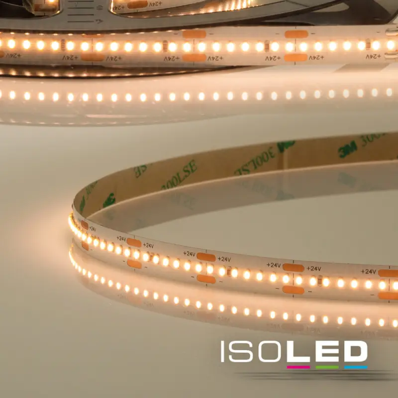 LED CRI927 Linear8 flexibilis szalag, 24V, 15W, IP20, meleg fehér, 280 LED/m Bestseller