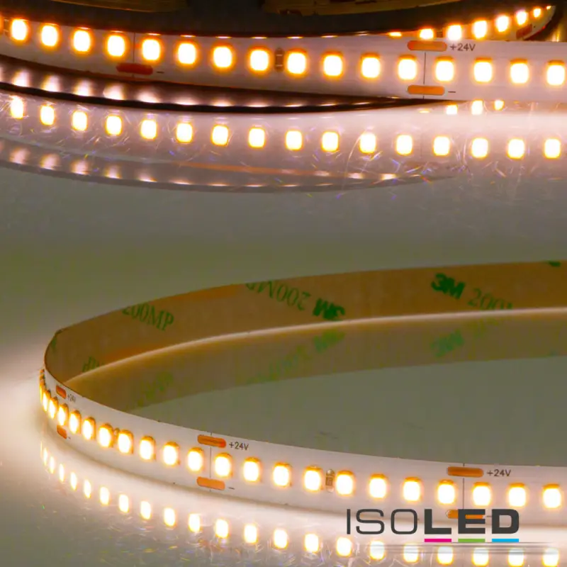 LED HEQ927 flexibilis szalag High Bright, 24V, 12W, IP20, meleg fehér, 160 LED/m Szuper ajánlat