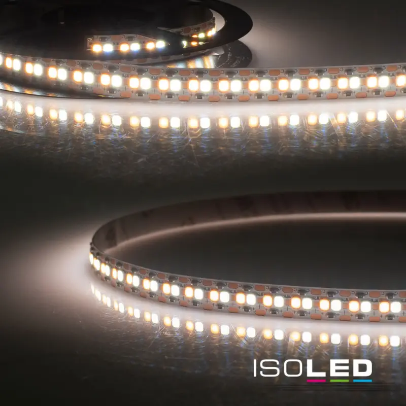 Kiárusítás LED CRI923/960 Linear10 flexibilis szalag, 24V, 10W + 10W, IP20, dinamikus fehér, 240 LED/m