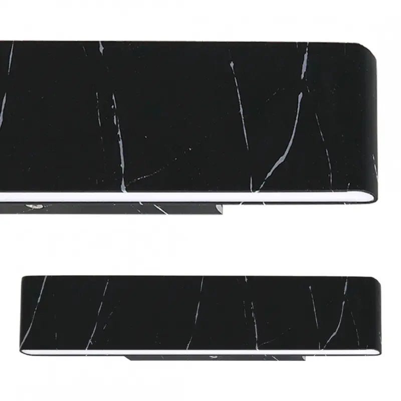 Biztonságos fizetés Fali lámpa PIERCE BLACK 12W LED