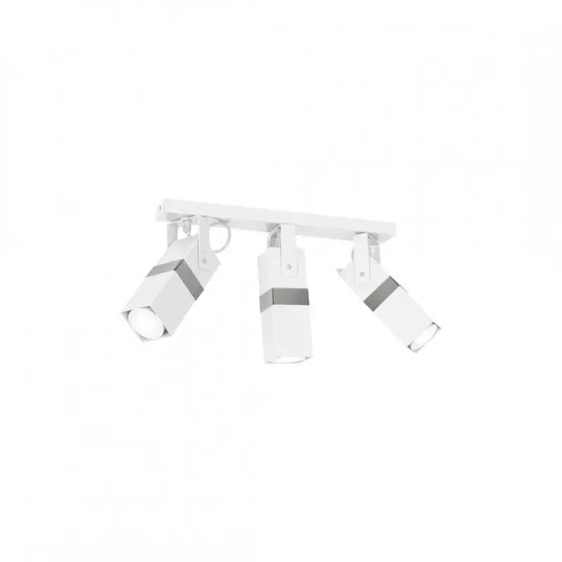 Mennyezeti lámpa VIDAR WHITE/CHROME 3xGU10 Biztonságos fizetés