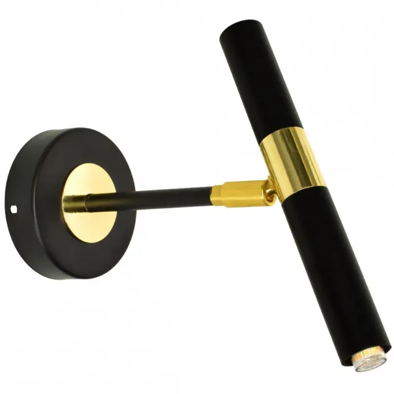Fali lámpa MONZA BLACK/GOLD 1xG9 8W Árcsökkenés