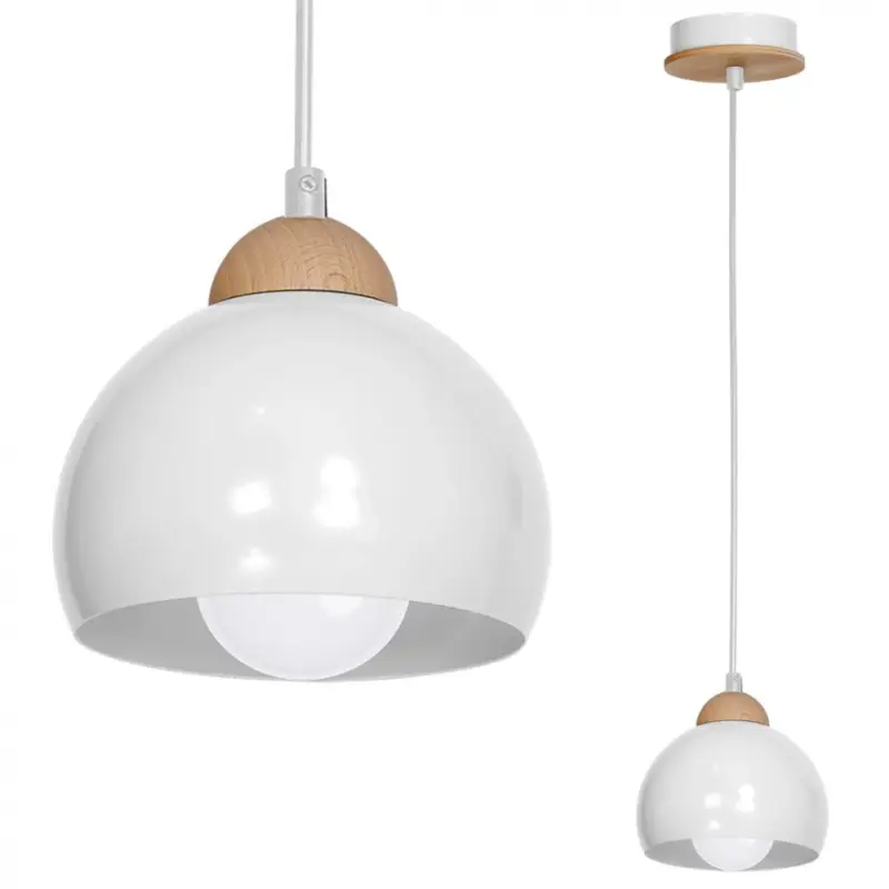 Vásárlói kedvenc Függeszték DAMA WHITE 1xE27