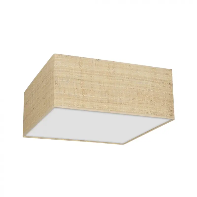 Gyors szállítás Mennyezeti lámpa MARSHALL WHITE / RATTAN 3xE27