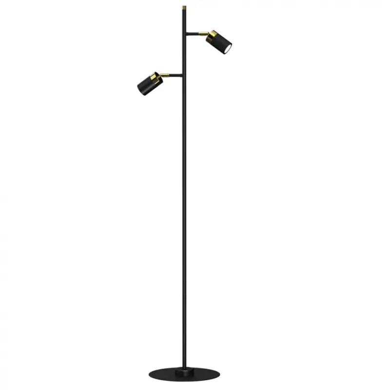Állólámpa JOKER BLACK/GOLD 2xGU10 Azonnal elérhető