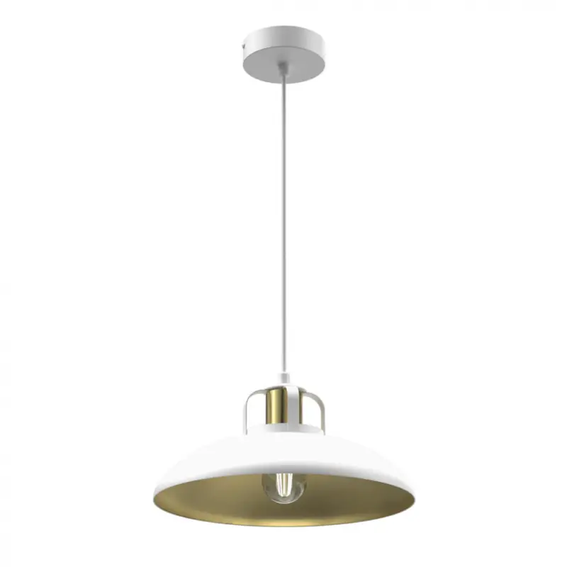 Függeszték FELIX WHITE/GOLD 1xE27 Különleges ajánlat
