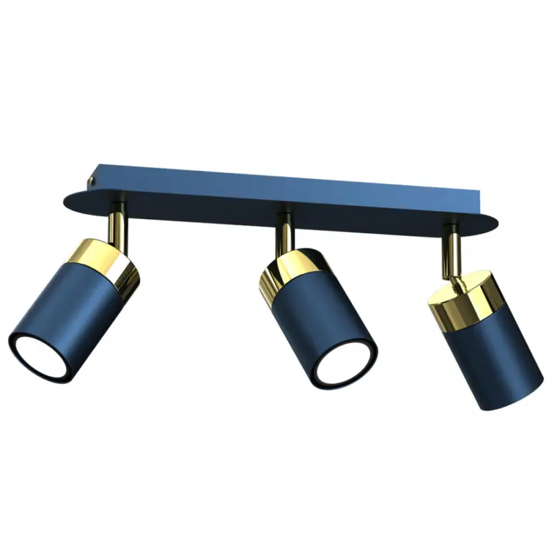 Azonnali szállítás Mennyezeti lámpa JOKER NAVY BLUE/GOLD 3xGU10