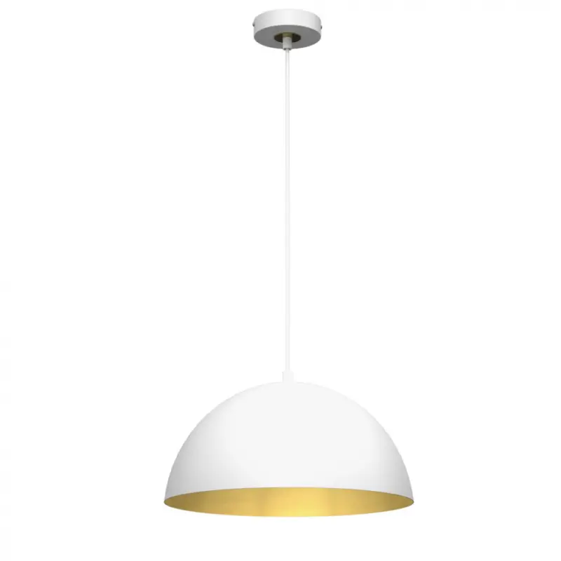Függeszték BÉTA FEHÉR/ARANY 1xE27 35cm Árcsökkenés
