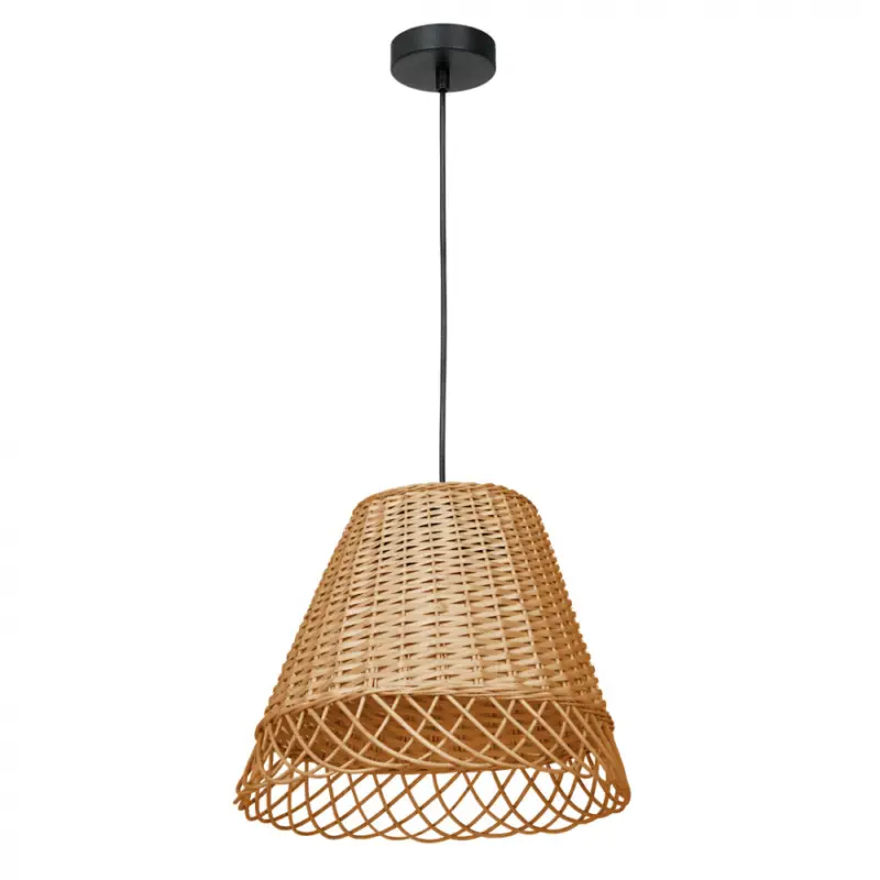 Függesztett lámpa VIMINI NATURAL WOOD 1xE27 Gyors szállítás