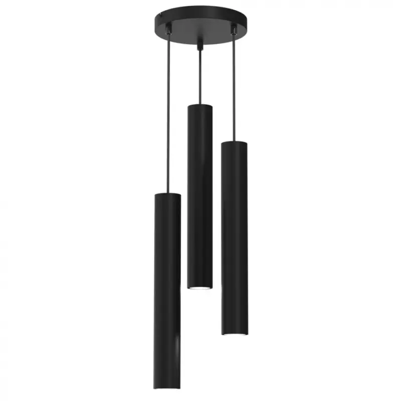 Kedvezményes ár Függesztett lámpa HUDSON BLACK 3xGU10