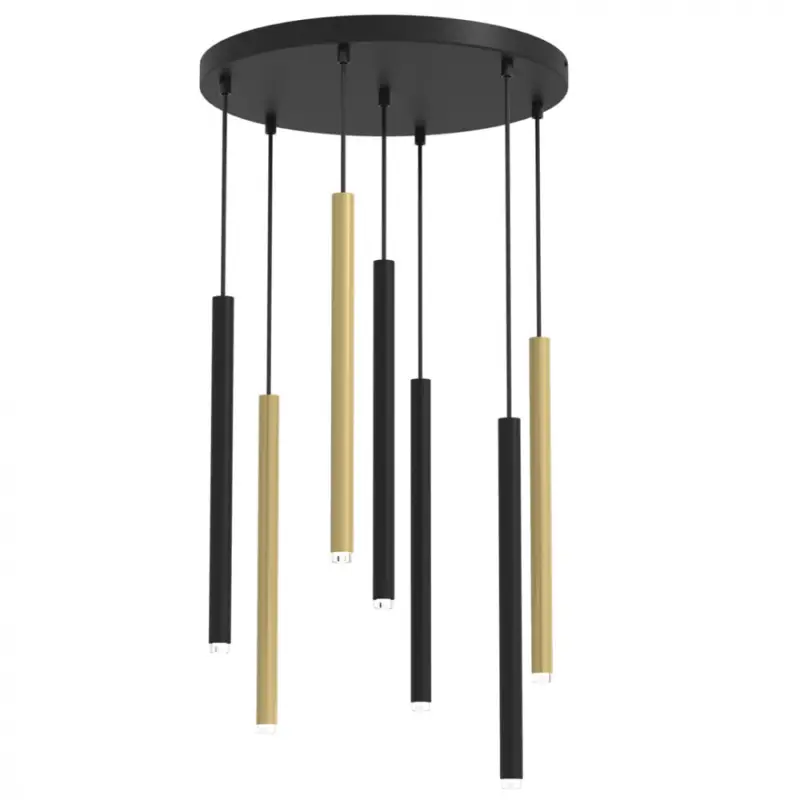 Szuper ajánlat Függesztett lámpa MONZA BRASS 7xG9 max 8W LED