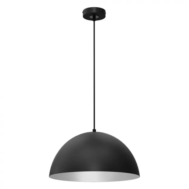 Függesztett lámpa BÉTA FEKETE/FEHÉR 1xE27 35cm Népszerű