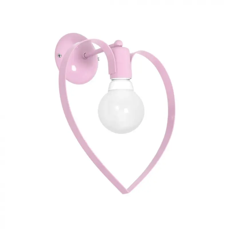 Fali lámpa AMORE PINK 1xE27 Utolsó esély