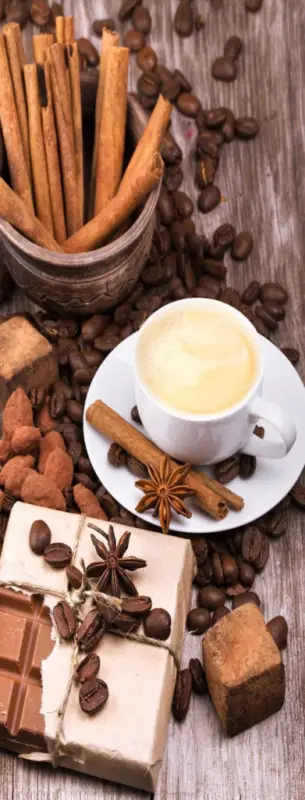 Vedd meg most Fahéjas cappuccino - üvegkép