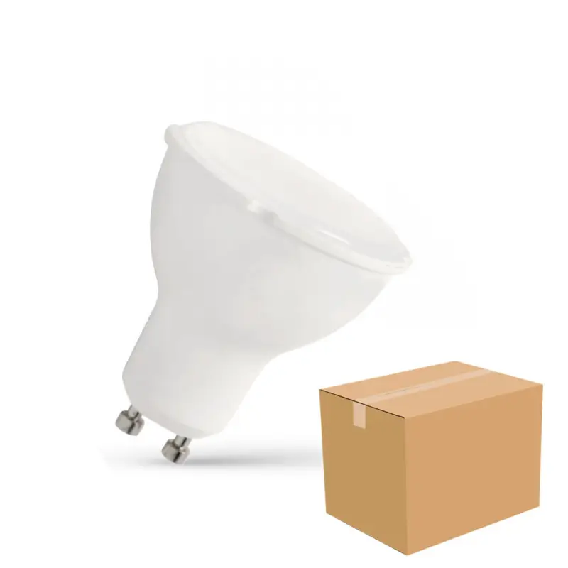 LED GU10 230V 9W SMD 110° WW - kartonos (100 db) Csak ma