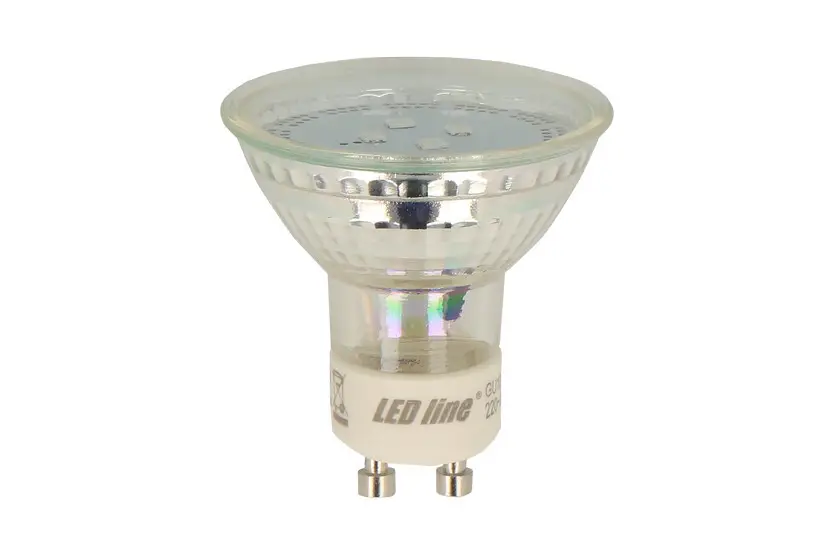 Olcsó LED line® GU10 1W 3000K 80lm 220-260V
