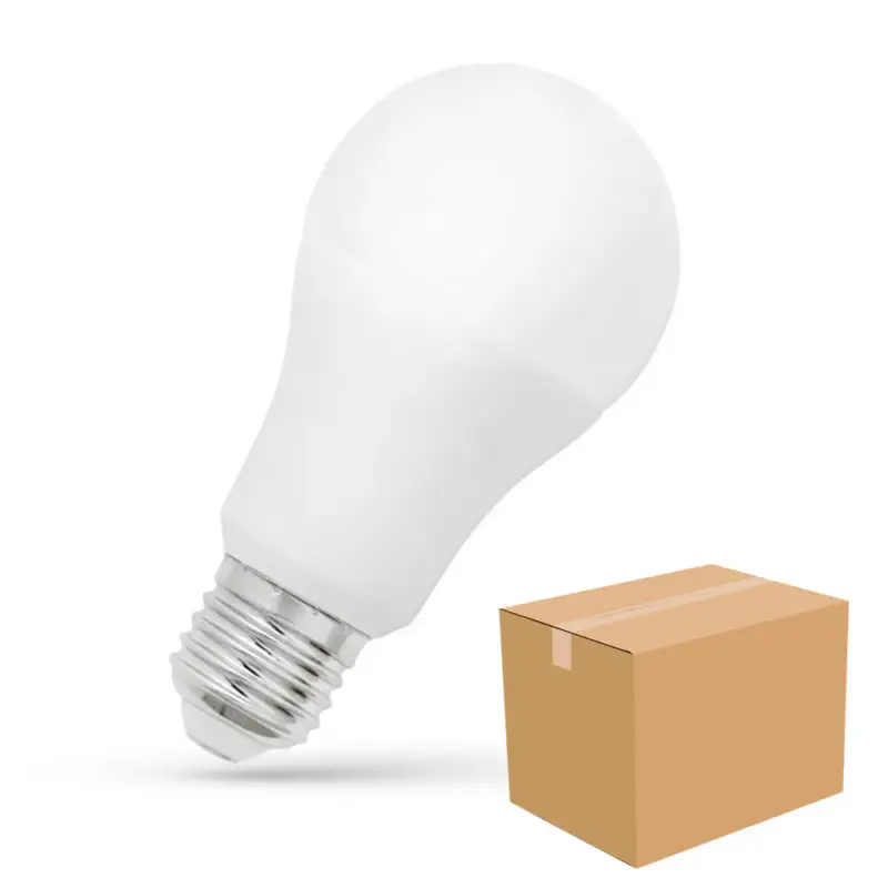 Biztonságos fizetés LED GLS E27 230V 13W ALU NW - kartonos (100 db)