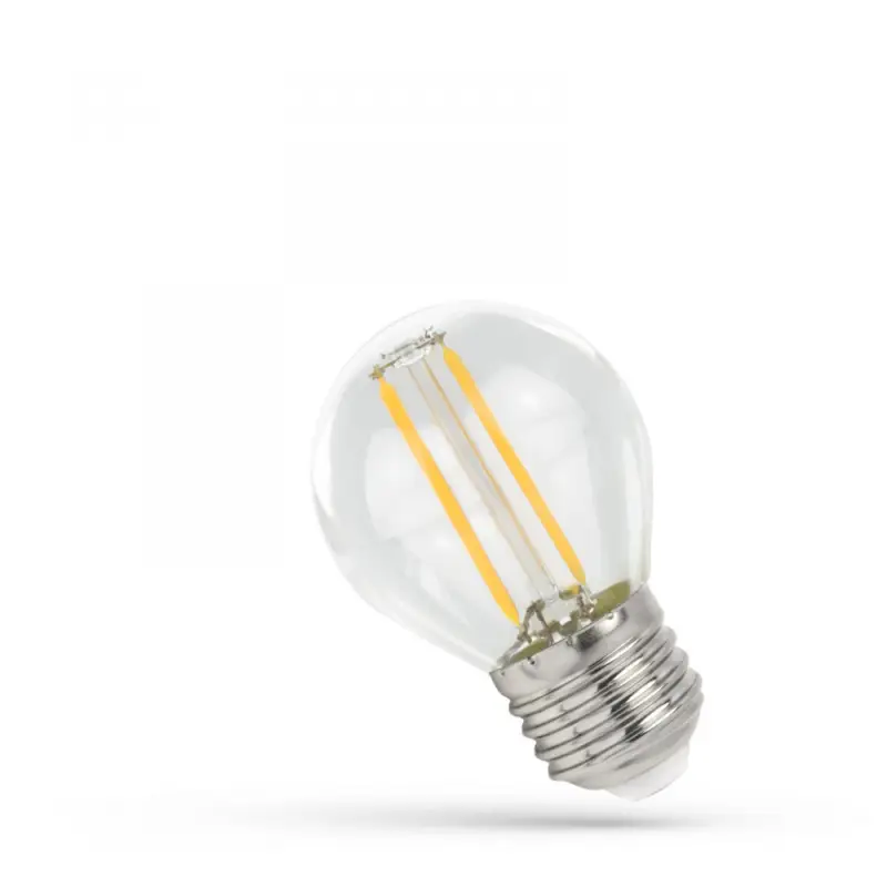LED gömb G45 E-27 230V 1W COG WW Áttetsző SPECTRUM Szuper akció