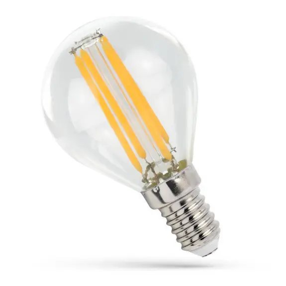 Vásárlói kedvenc LED kisgömb E14 230V 4W COG NW üveg