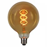 LED line PRIME LED bulb E27 4W 1800K 210lm 220-240V FILAMENT G125 GLOBE RETRO VINTAGE GOLD DIMMABLE Expressz kézbesítés