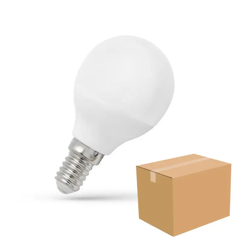 LED Kisgömb E14 230V 6W WW - kartonos (100 db) Gyors kiszállítás