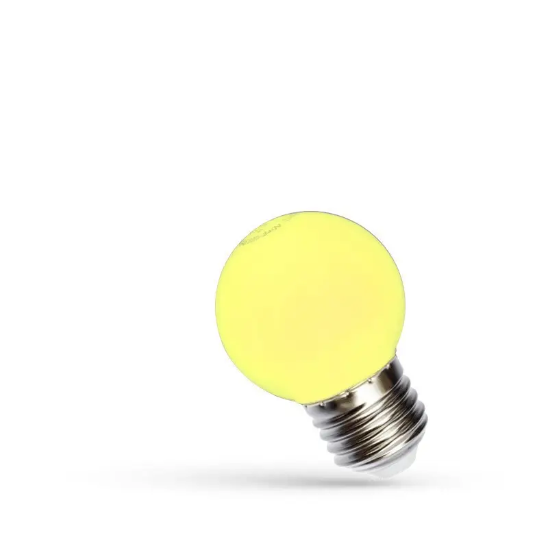 LED Kisgömb E27 230V 1W sárga Akciós ár