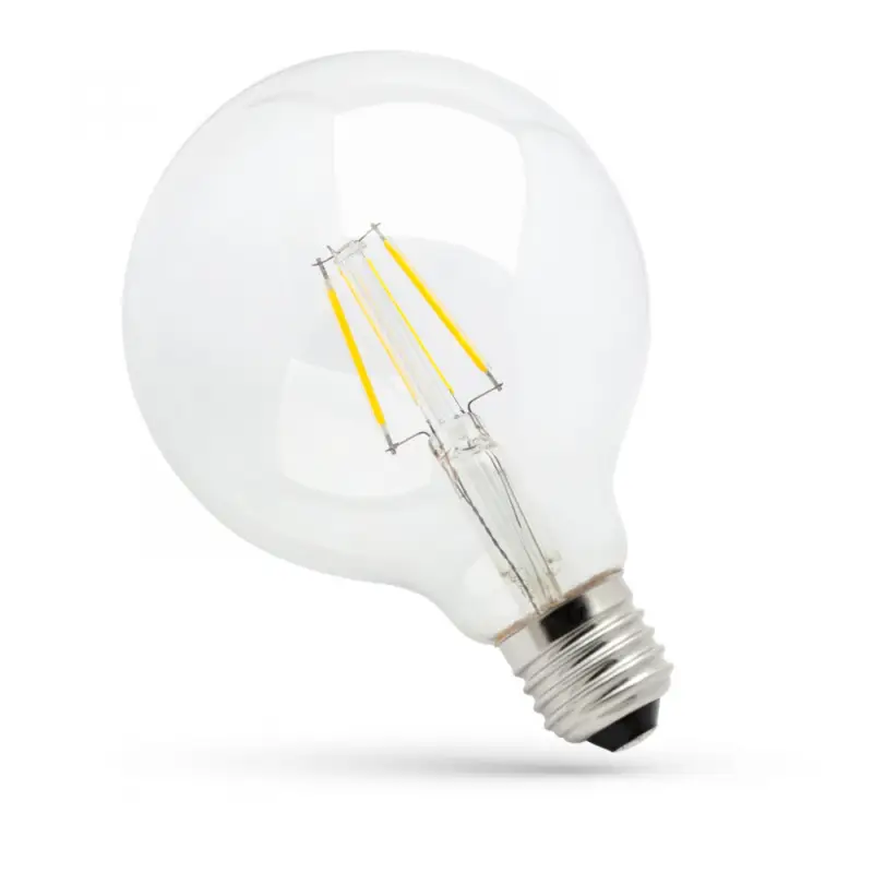 Nézd meg most LED GLOB G125 E-27 230V 8.5W COG WW CLEAR DIMMABLE SPECTRUM
