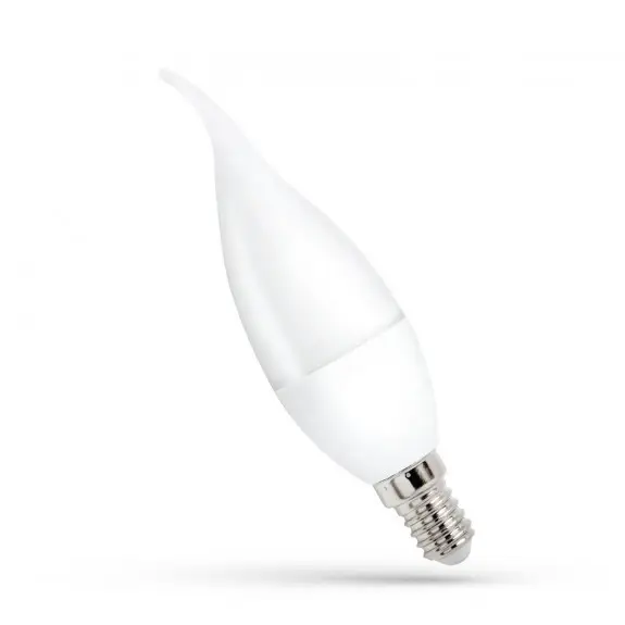 LED CANDLE C37 DECO E-14 230V 8W WW SPECTRUM Népszerű