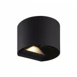 Kedvezményes ár LEDline LITE Outdoor wall mounted luminaire LED 2x3W 4000K IP54 black CILINDER
