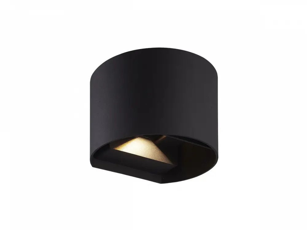 Kedvezményes ár LEDline LITE Outdoor wall mounted luminaire LED 2x3W 4000K IP54 black CILINDER