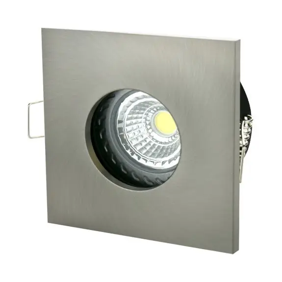 Népszerű FIALE IV IP65 73mm Négyszögletes / max 10W EZÜST