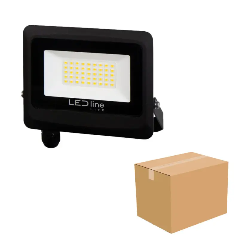 Legjobb ár LEDline LITE Floodlight PHOTON 30W 4000K 3000lm - kartonos (20 db)