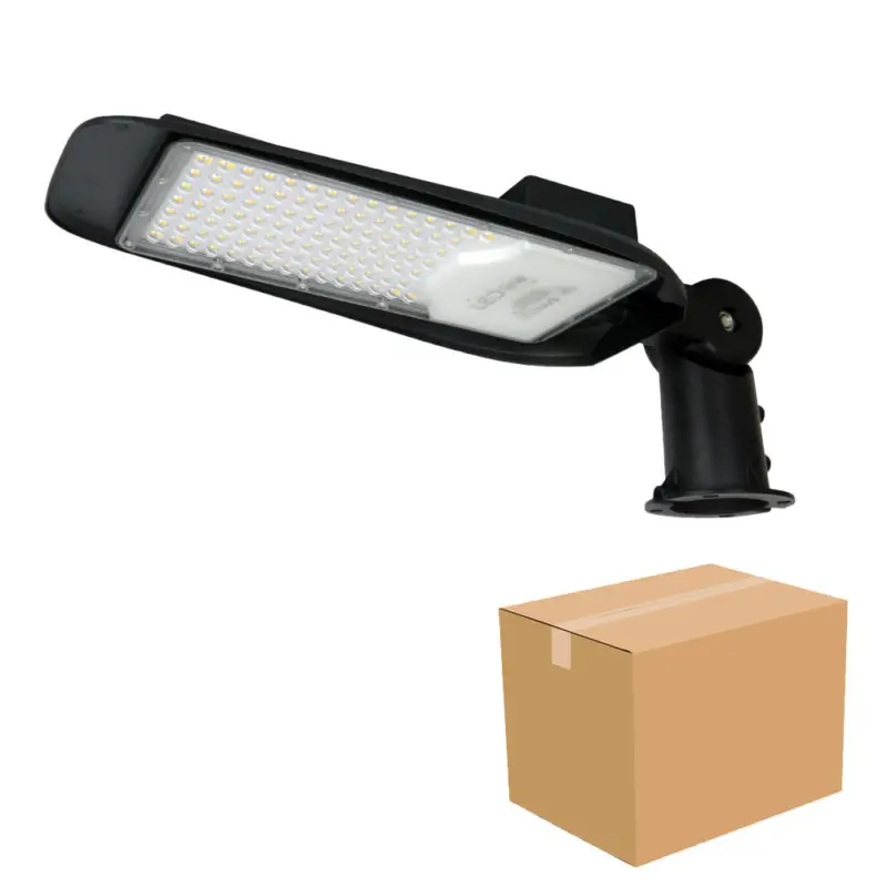 Végkiárusítás LEDline LITE Road luminaire STREETLITE 100W 4000K 10000lm black - kartonos (5 db)