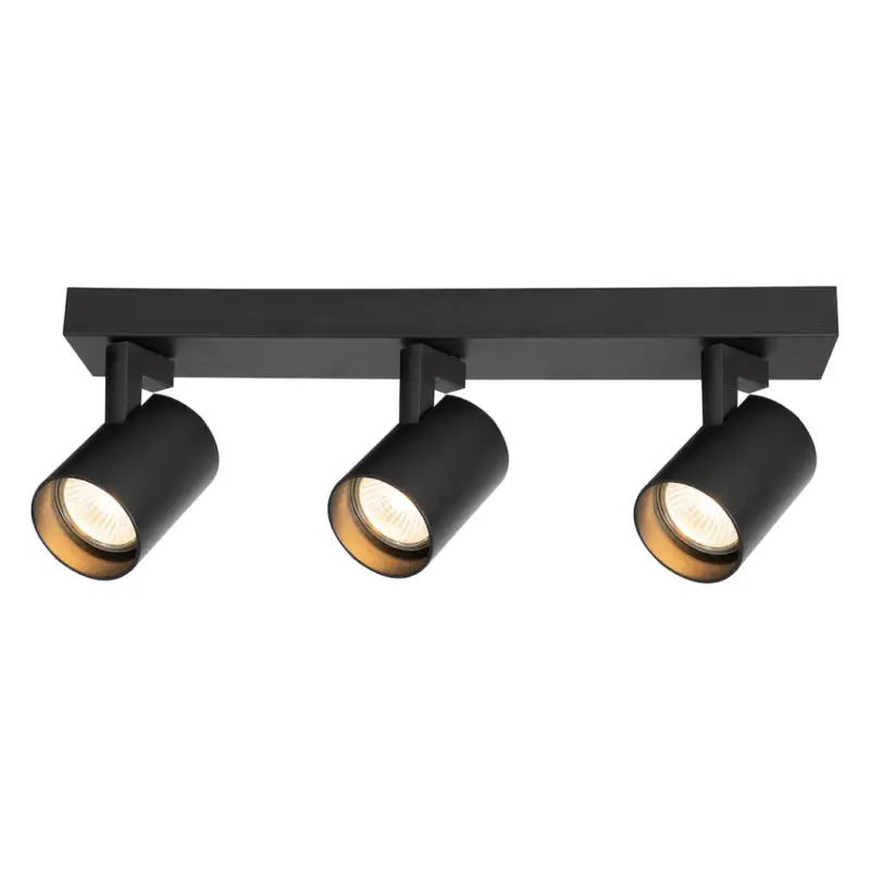 Árengedmény Volf Spot Black 3xGU10 lámpatest