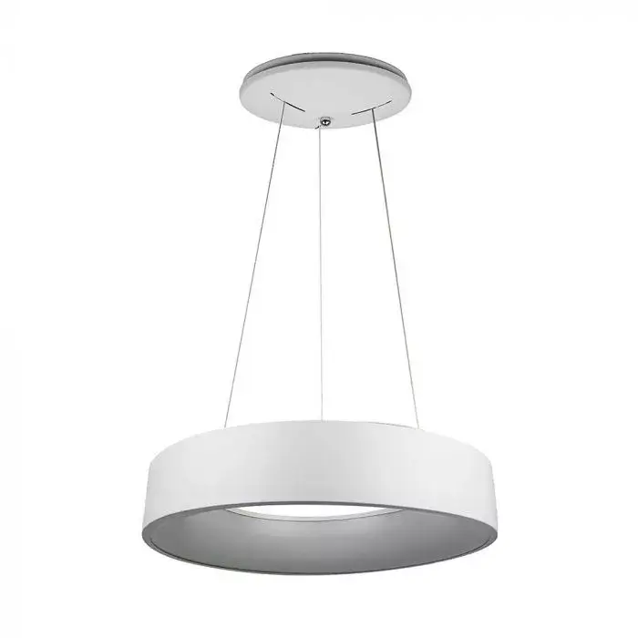 V-TAC 20W Led dimmelhető függeszték - fehér - 3000K - 3992 Prémium