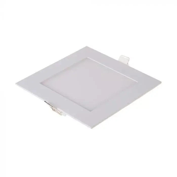 V-TAC Süllyeszthető négyzet alakú PRÉMIUM MINI LED panel 12W 3000K - 214866 Szezonális akció